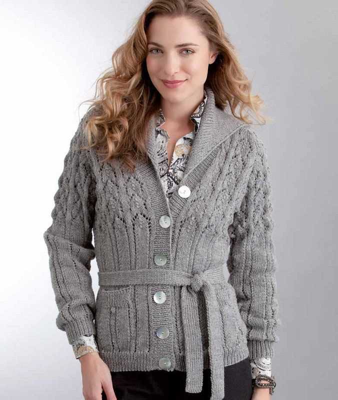 Knitting pattern jacket
