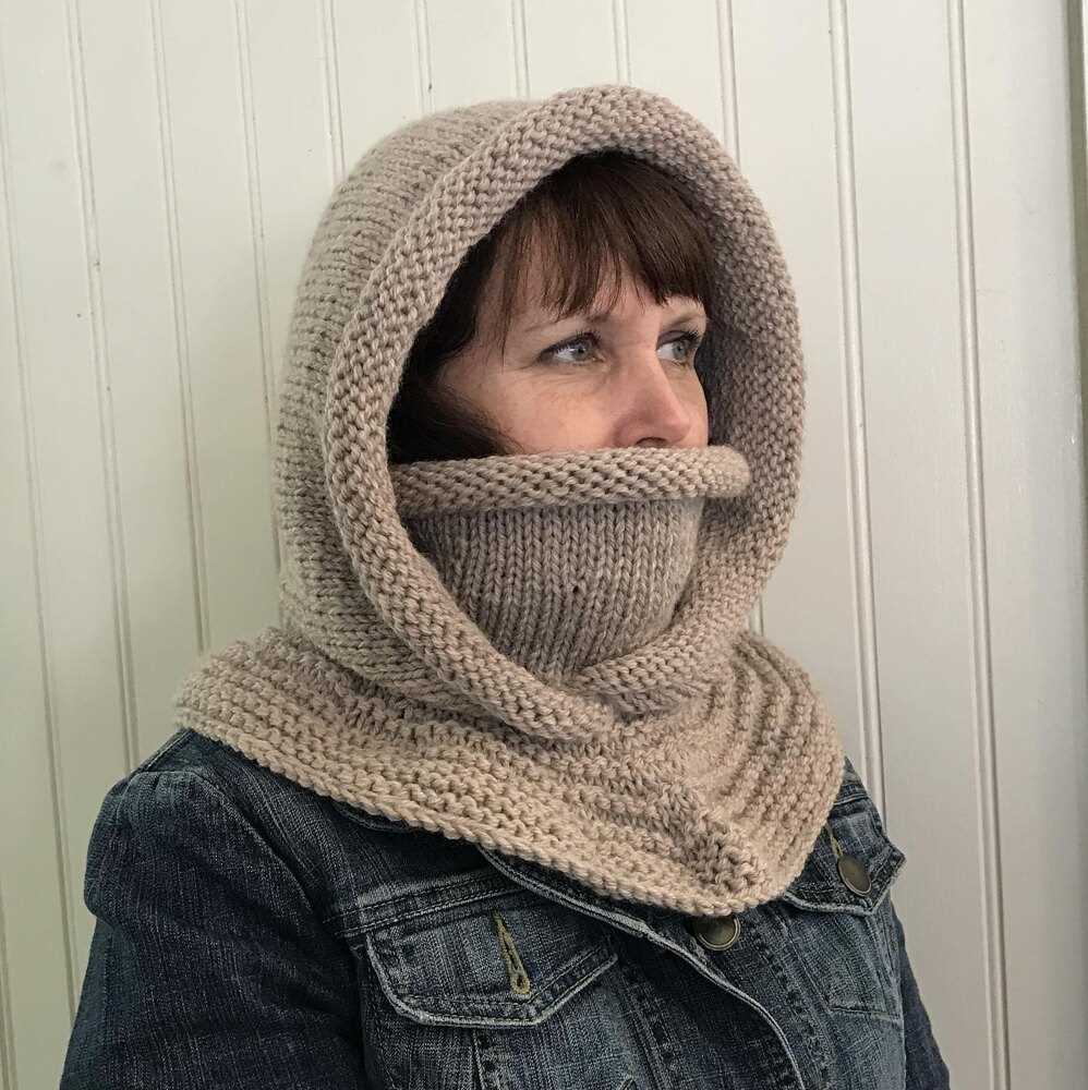 Halloween scarf knitting pattern