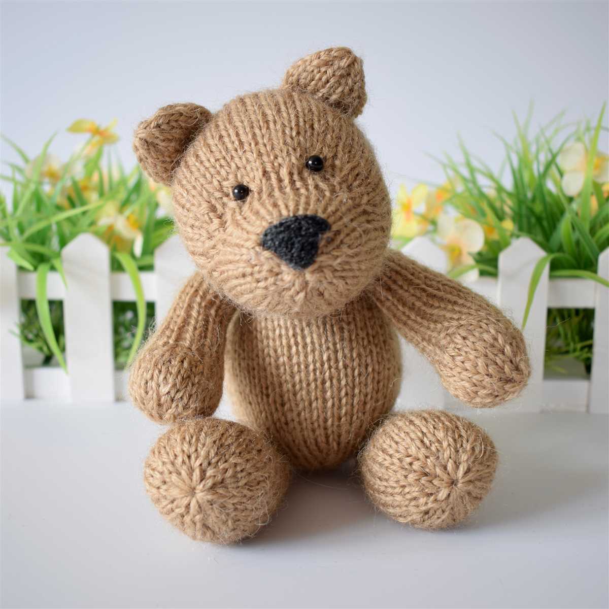 Hand knitted teddy bear patterns