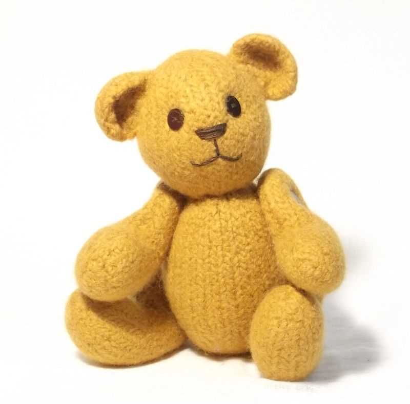 Hand knitted teddy bear patterns