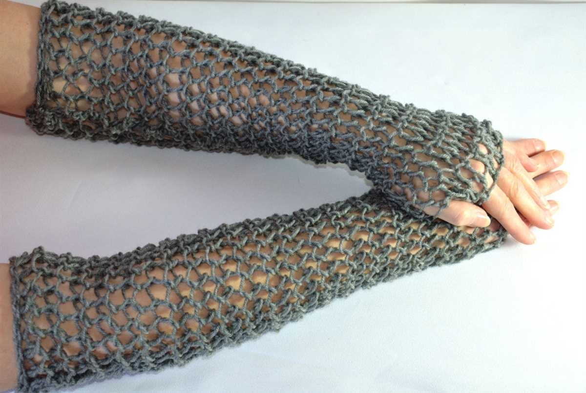 Hand muff knitting pattern
