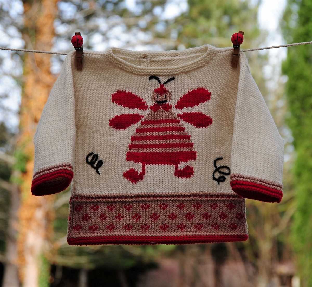 Hand muff knitting pattern