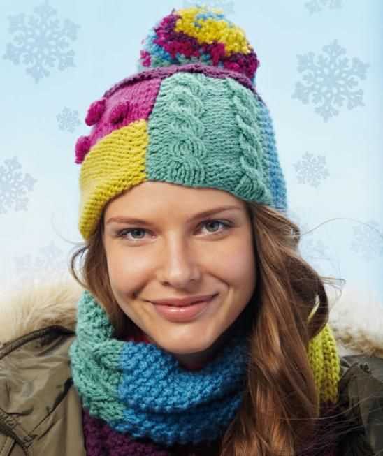 Hat and scarf knitting patterns free