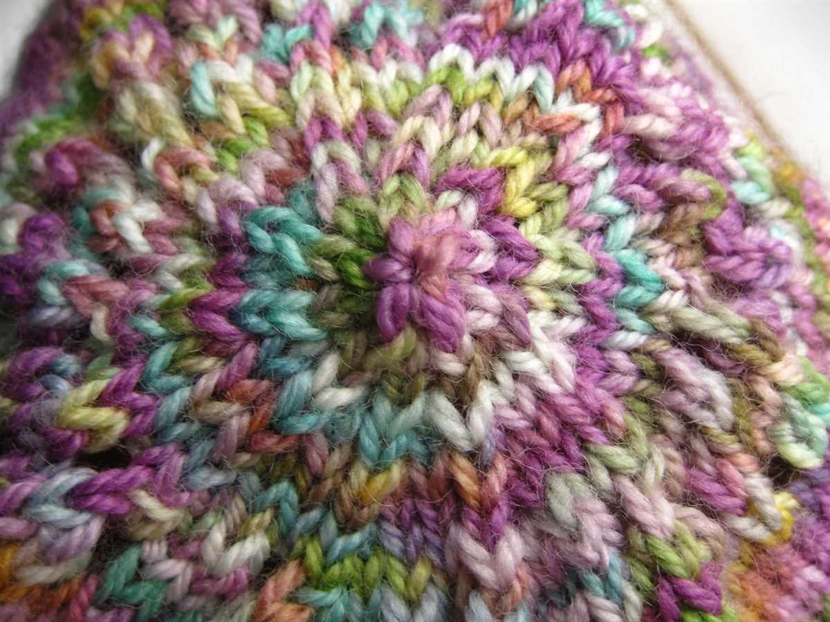 Hat knitting pattern circular needles