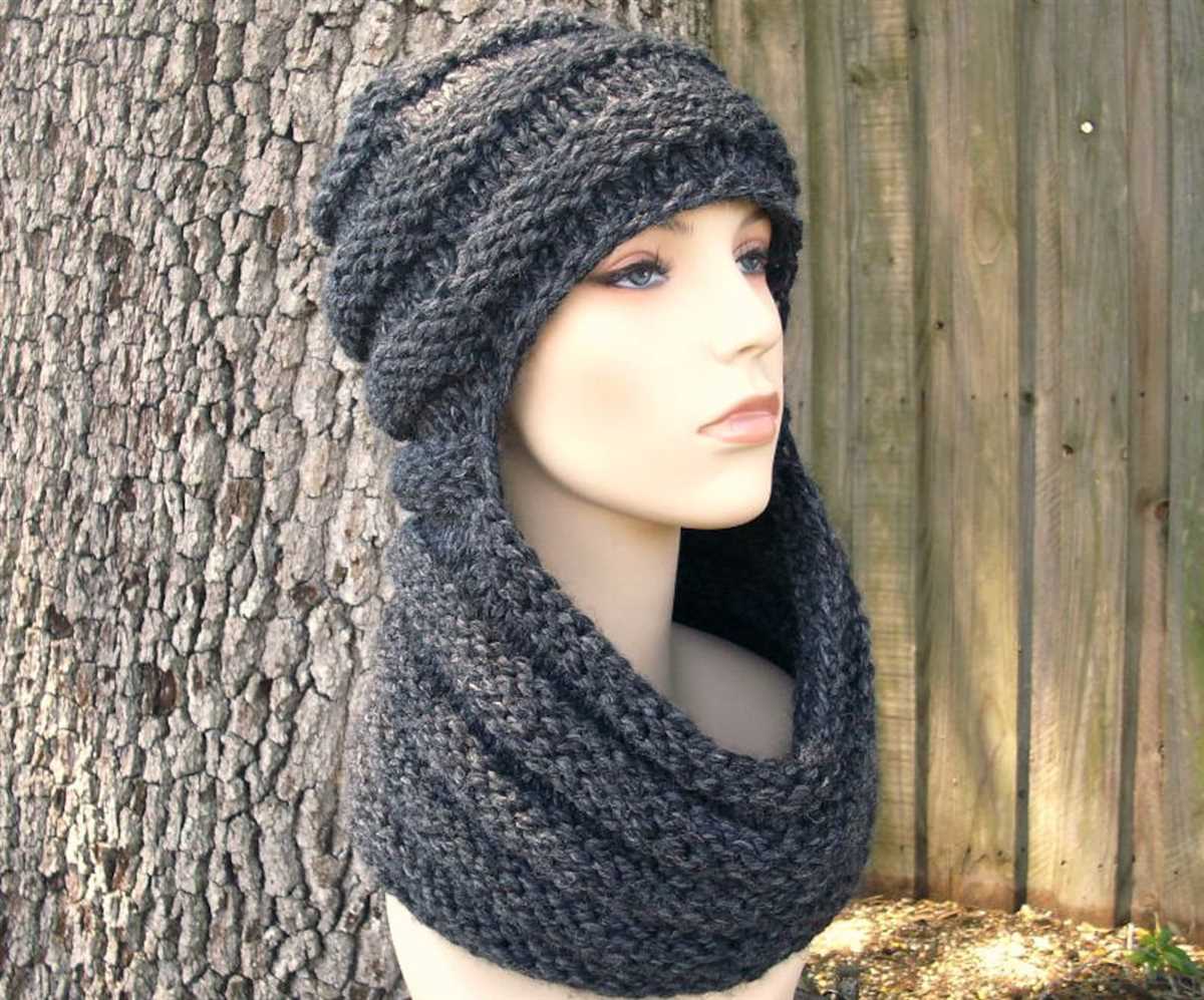 Hat and scarf knitting patterns free