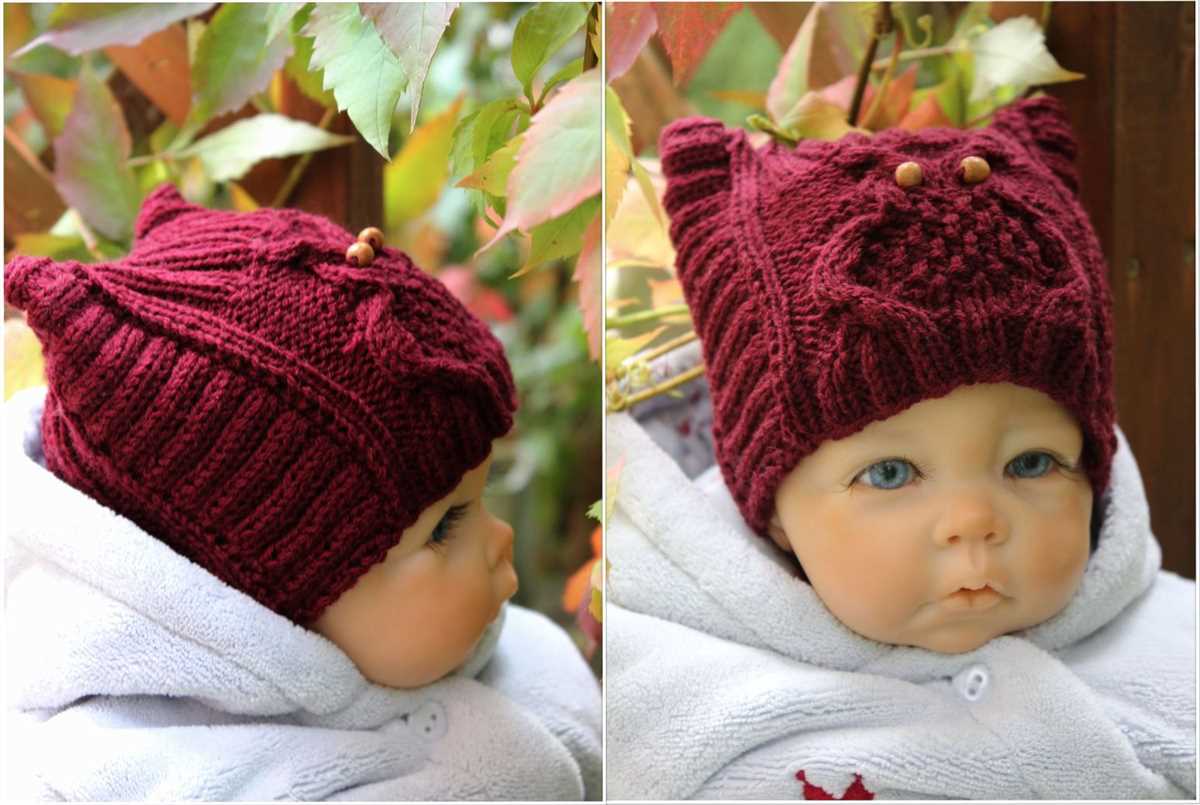 Hat knitting pattern easy