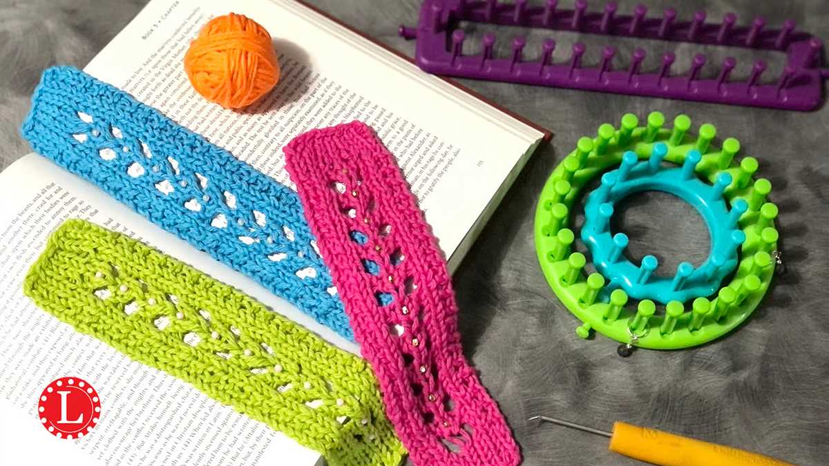 Hat patterns for round knitting looms