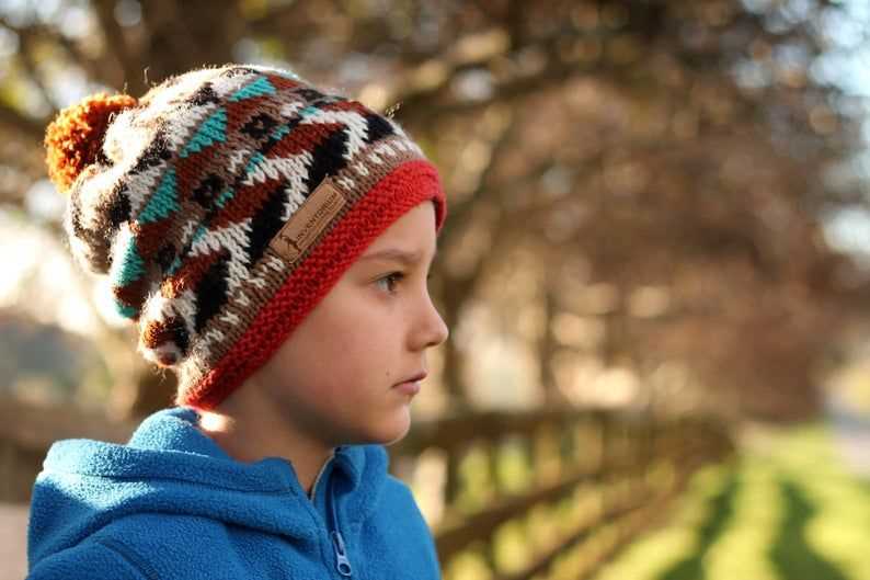 Childrens hats knitting patterns