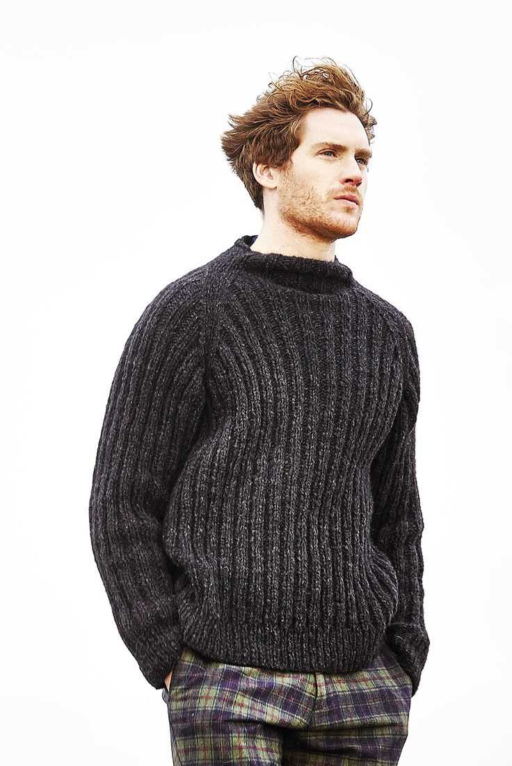 Mens pullover sweater knitting pattern free