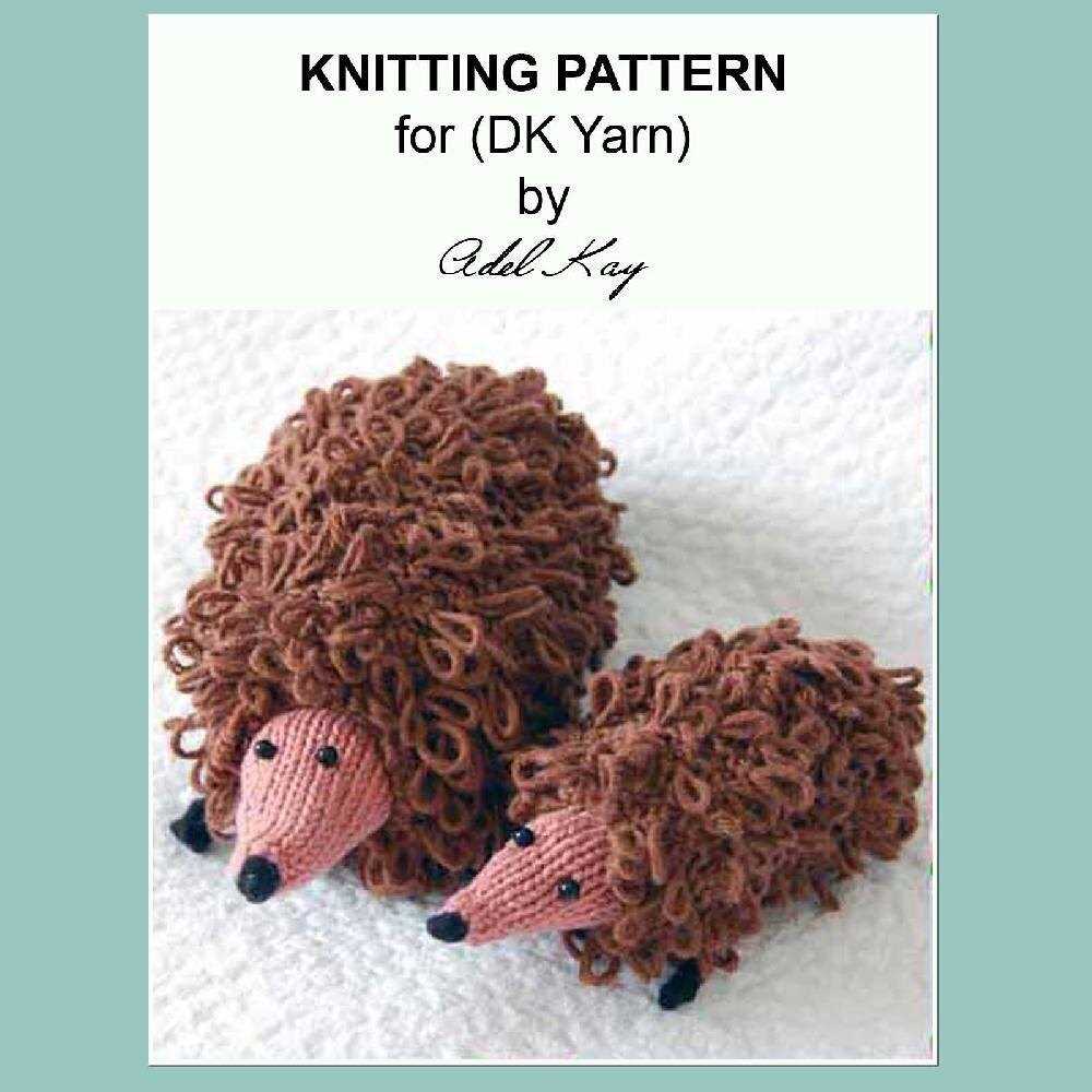 Hedgehog knitting pattern king cole