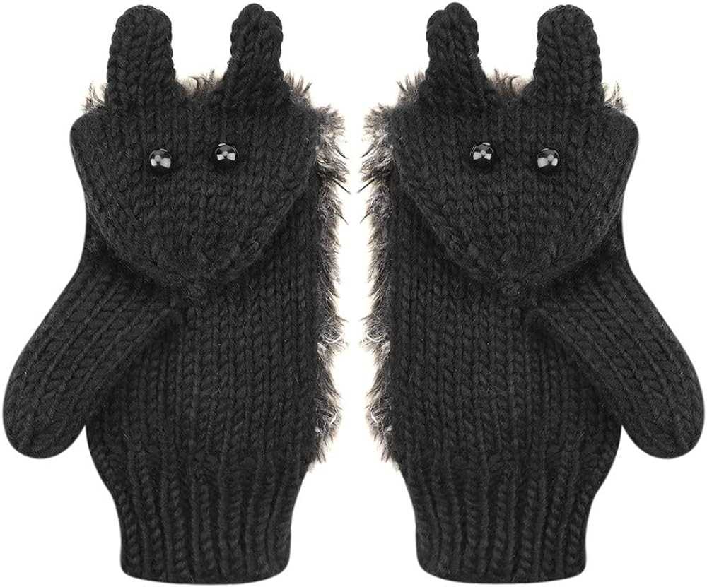 Hedgehog mittens knitting pattern