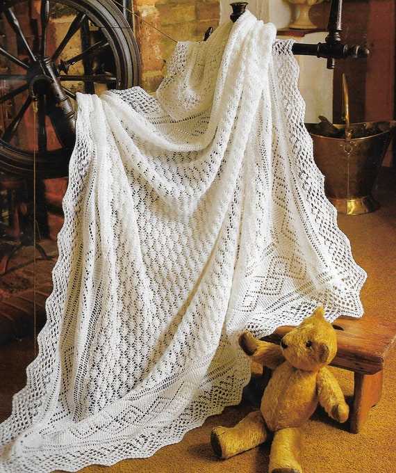 Heirloom blanket knitting pattern