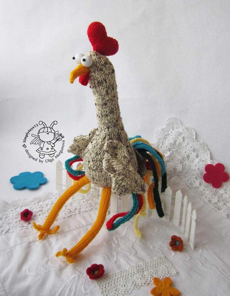 Rooster knitting pattern