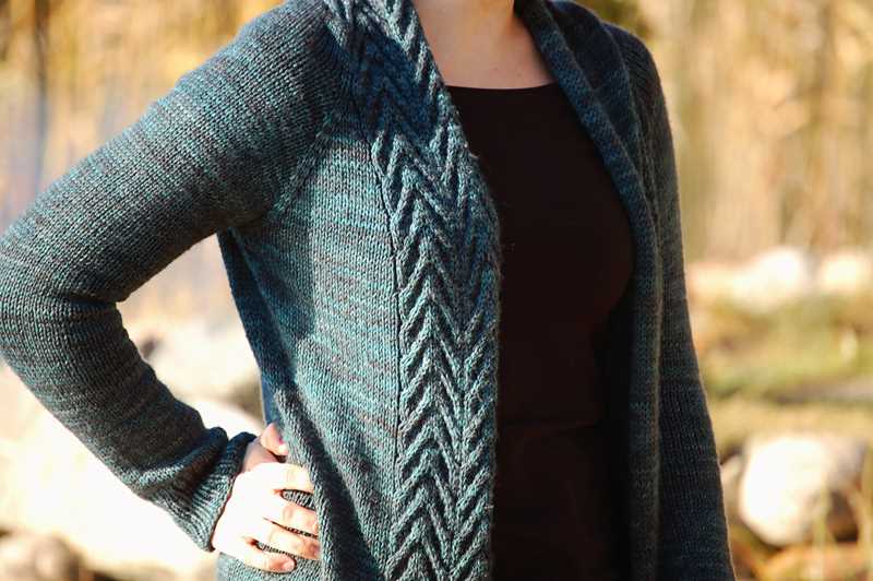 Create a Stylish Wrap Around Cardigan with this Knitting Pattern Wrap around cardigan knitting pattern