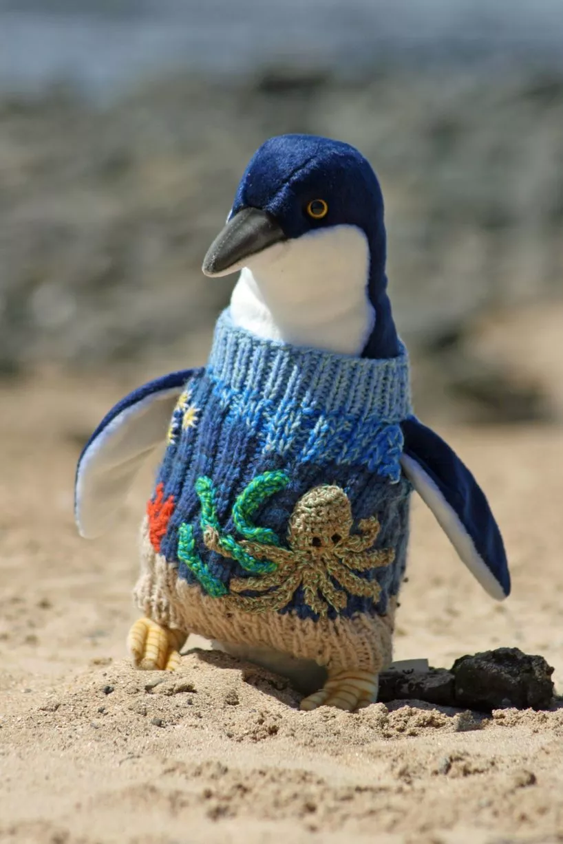 Penguin jumper knitting pattern free