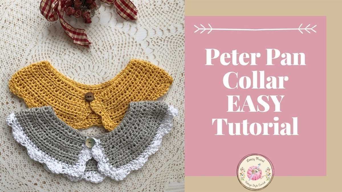 Knit peter pan collar pattern