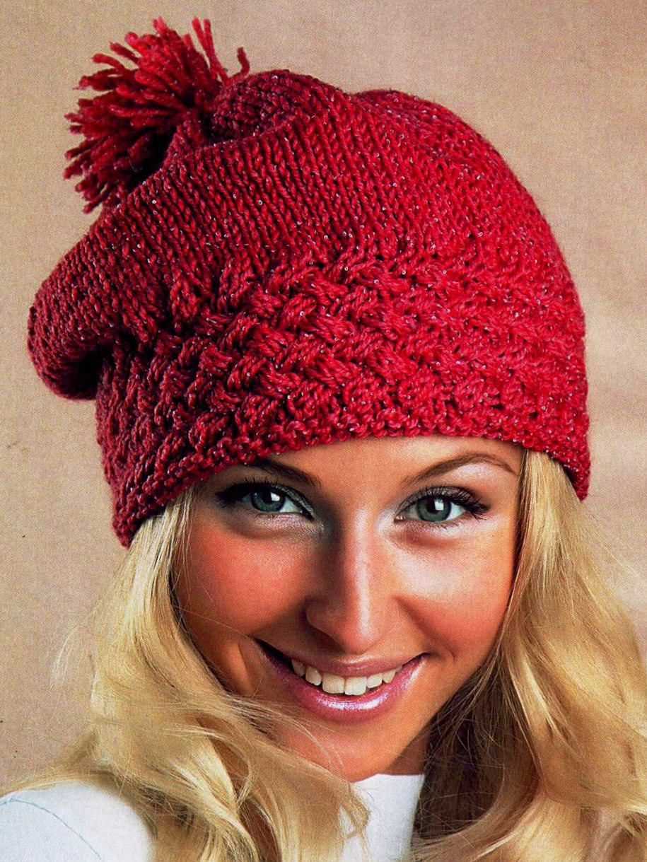 Knitting patterns for hats for beginners