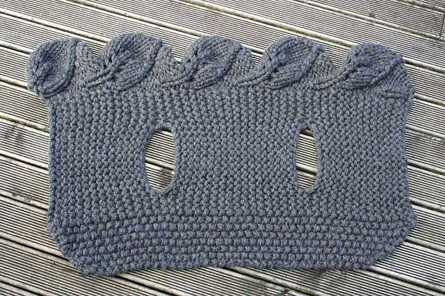 Wrap vest knitting pattern