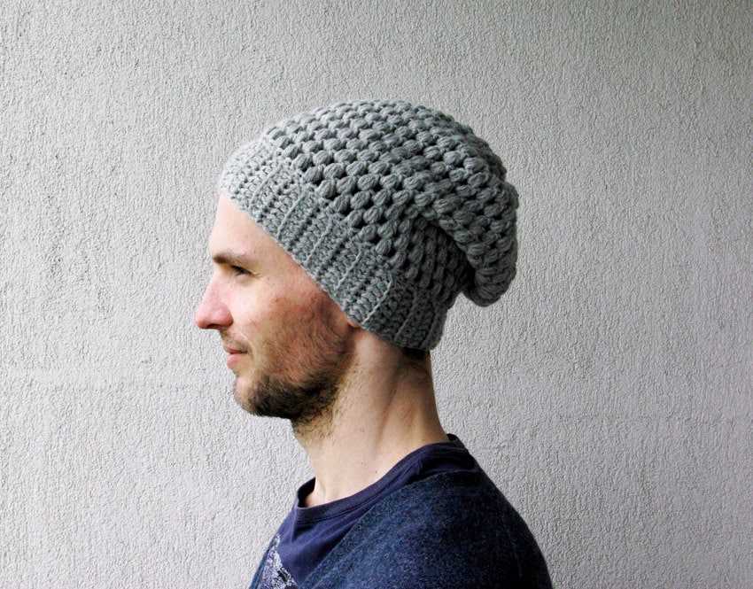 Hipster knit hat pattern