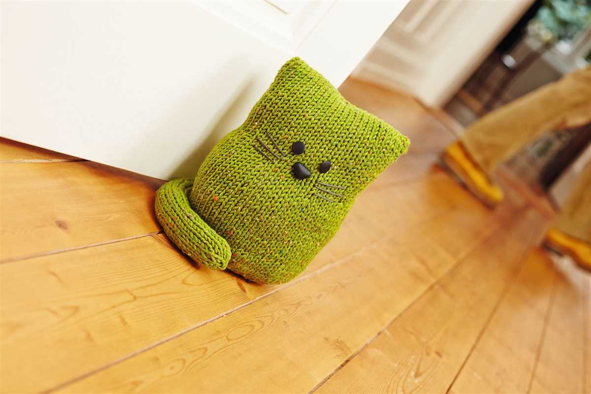 Knitted doorstop patterns free