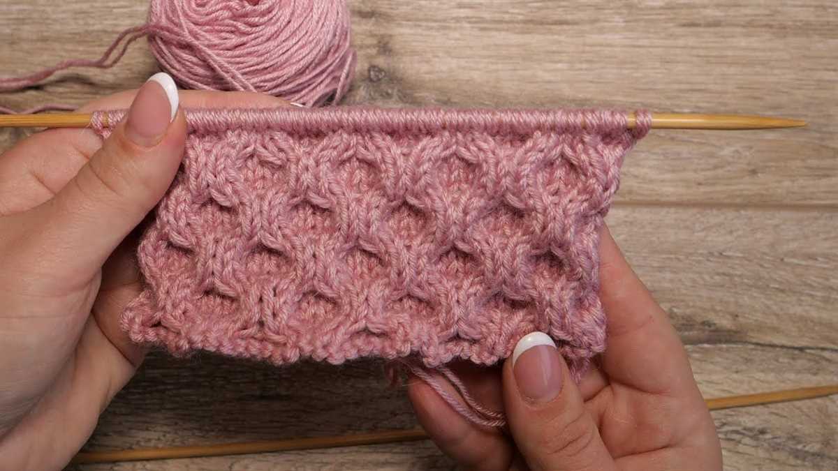 Honeycomb hat knitting pattern free