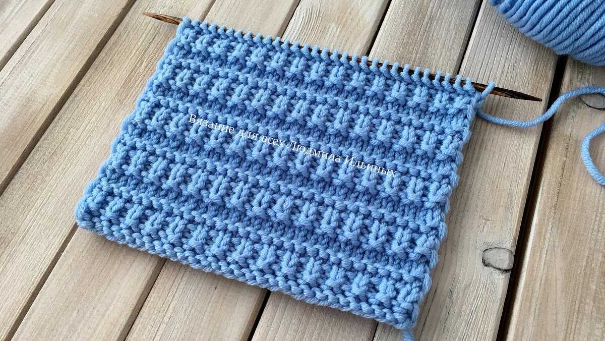 Horizontal knitting patterns