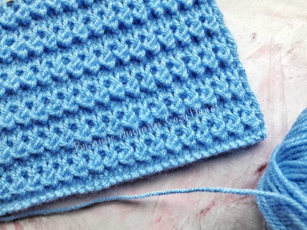 Horizontal knitting patterns