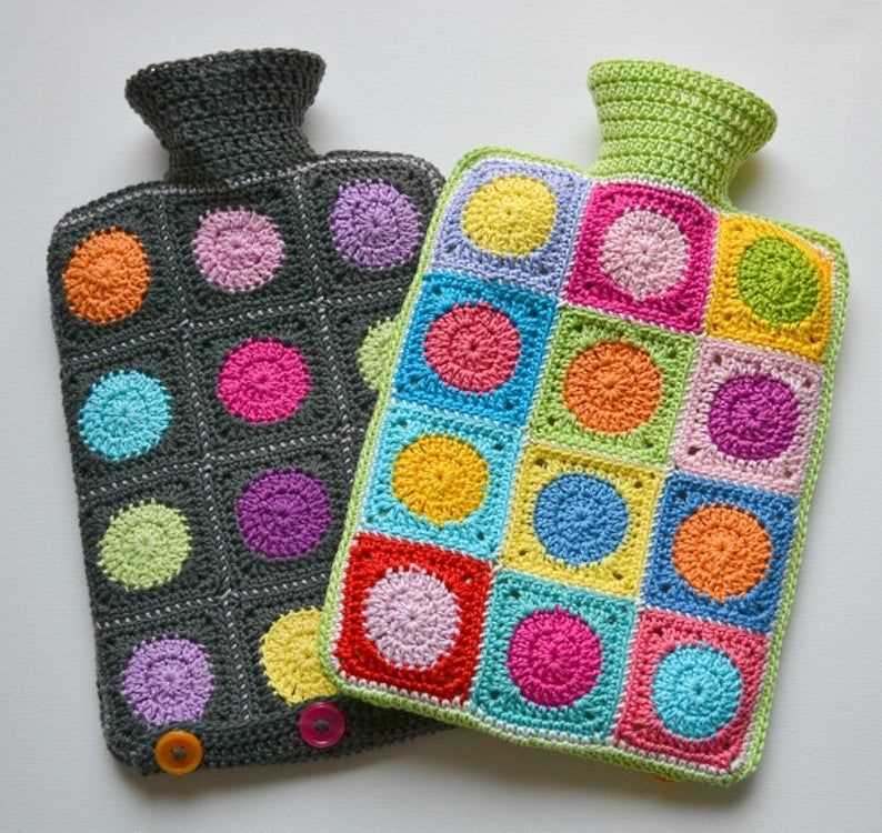 Hot water bottle knitting pattern