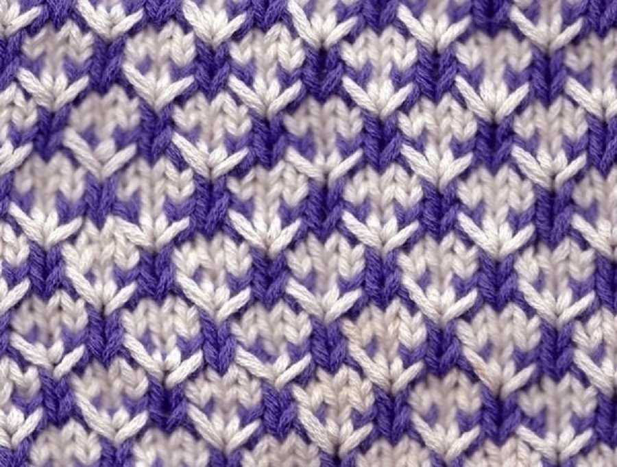 How to enlarge knitting pattern
