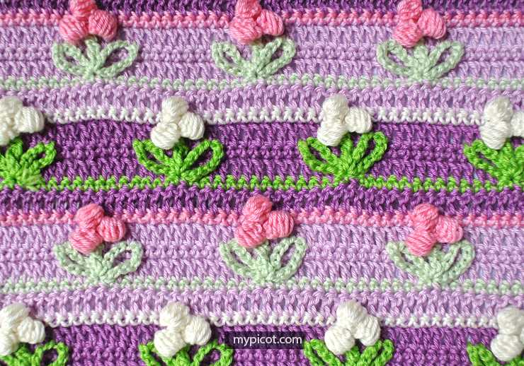 How to convert crochet pattern to knitting pattern