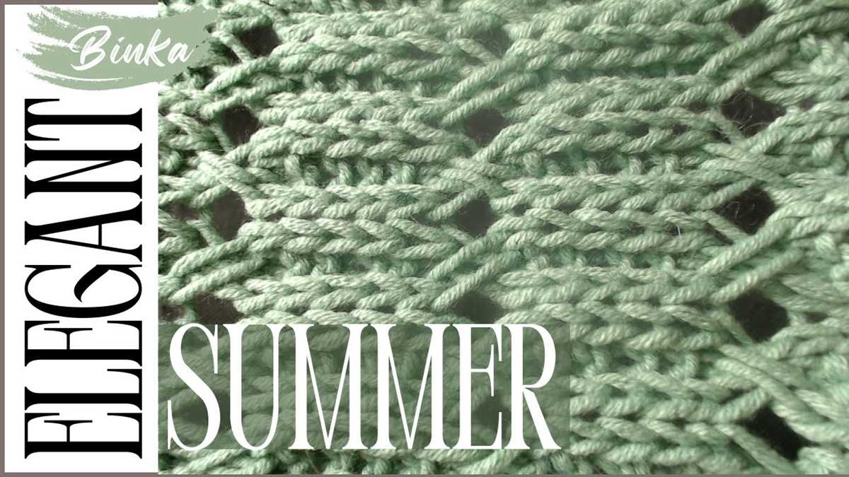 How to knit rib pattern