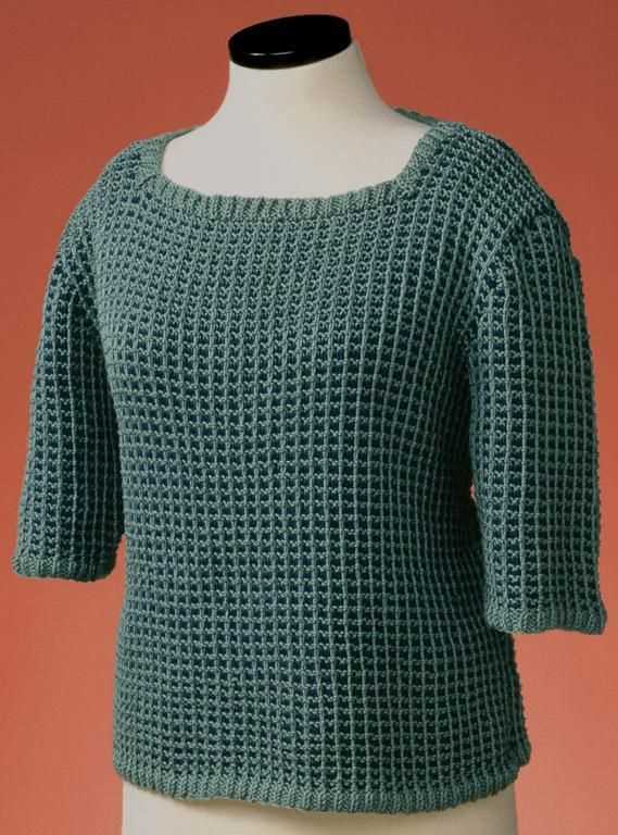How to knit waffle pattern
