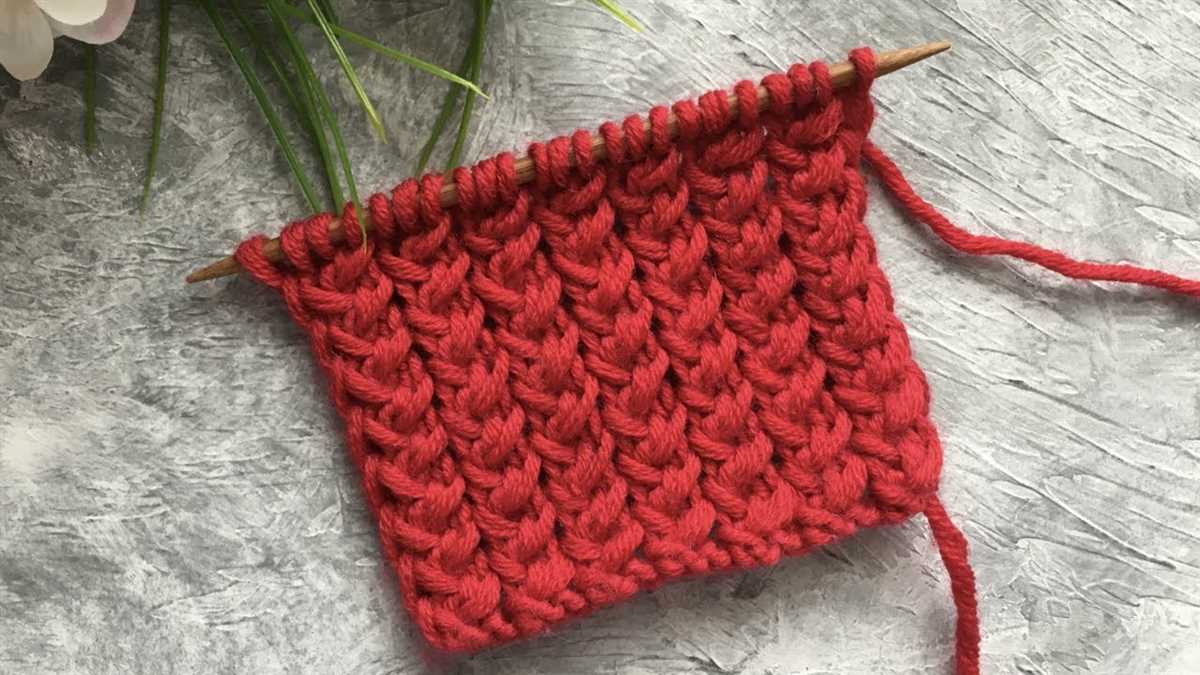 Pot holder knit pattern
