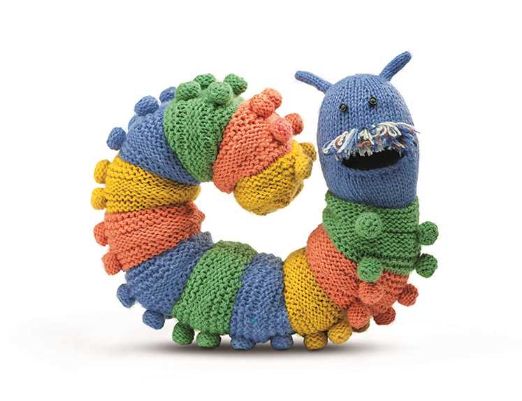 Draught excluder knitting pattern