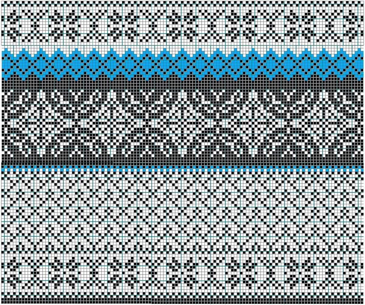 Norwegian fair isle knitting patterns