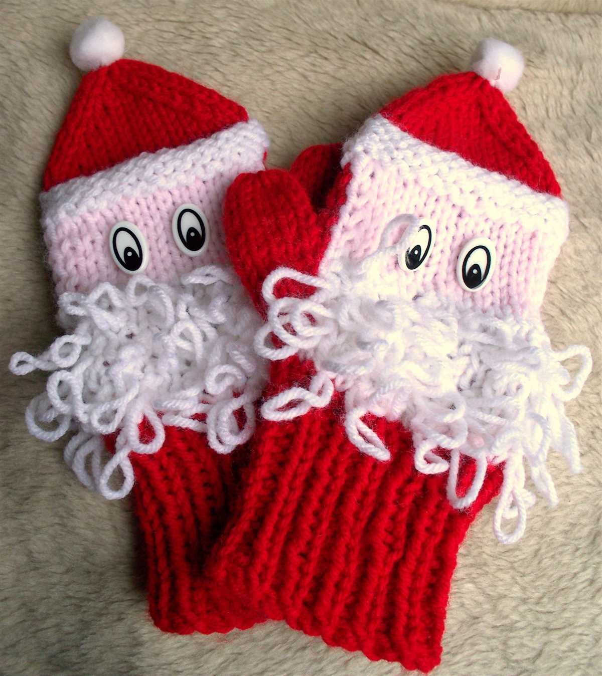 Free knitting pattern santa