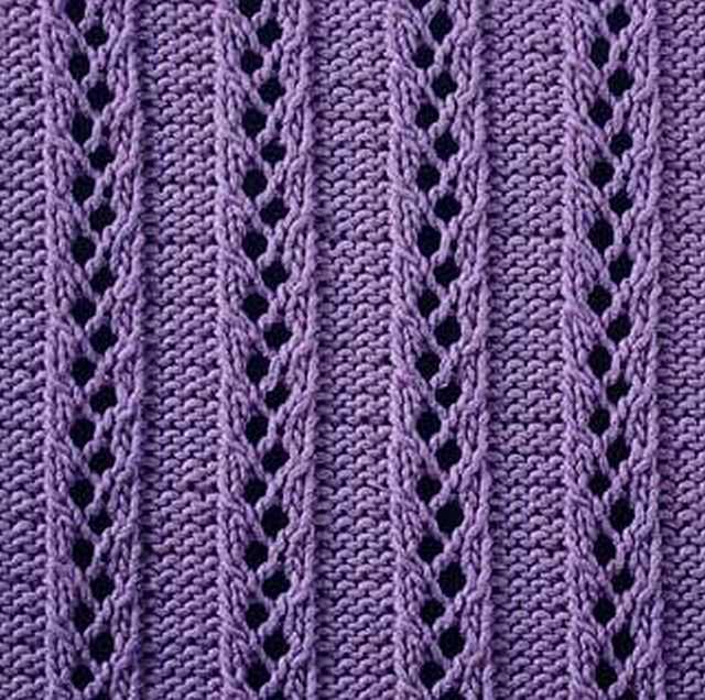 Knit stitch pattern