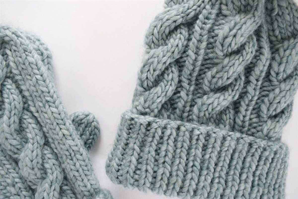 Mittens knitting pattern free