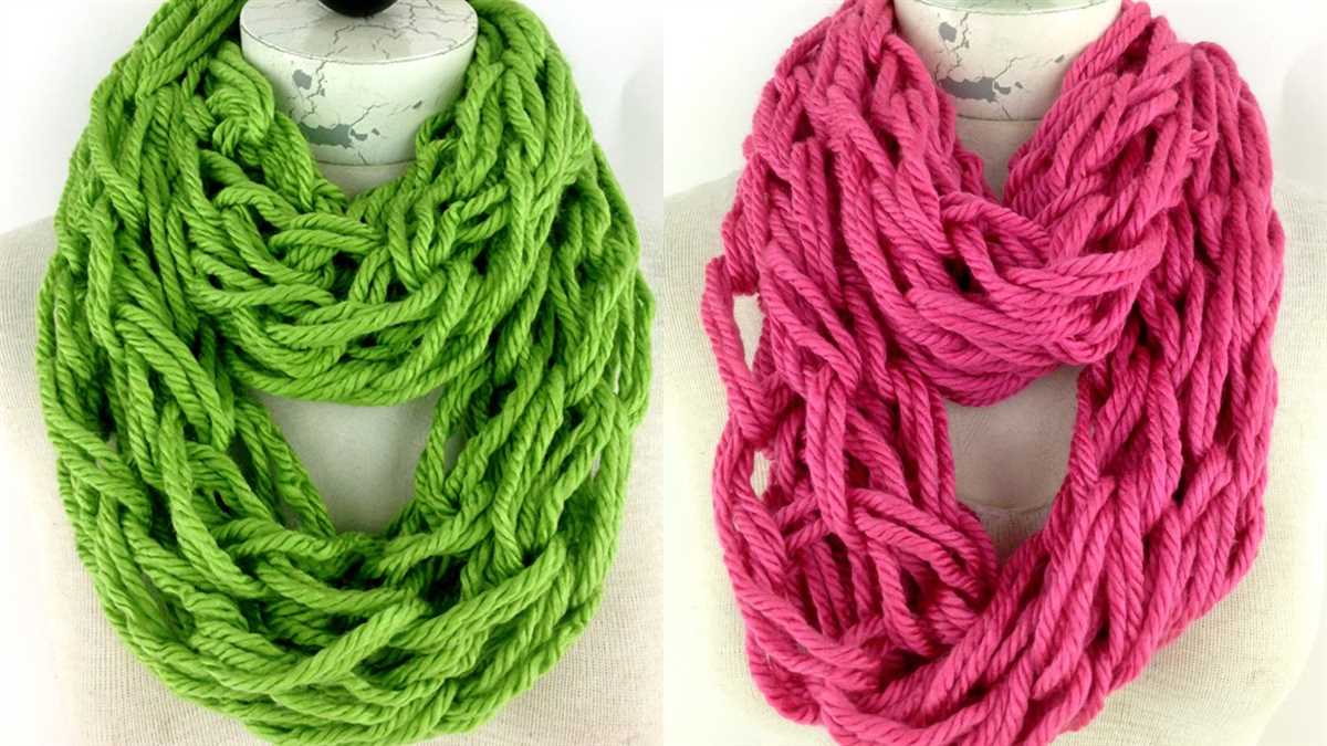 Lion brand knit scarf pattern