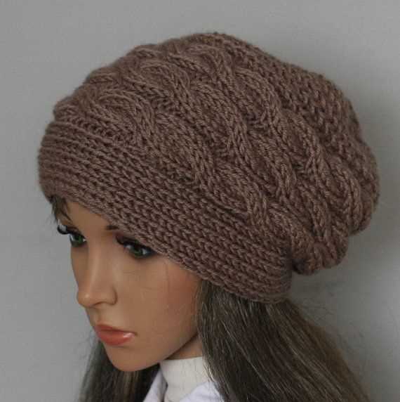 Free knitting pattern for ladies slouch hat