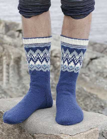 Free mens sock patterns knitting