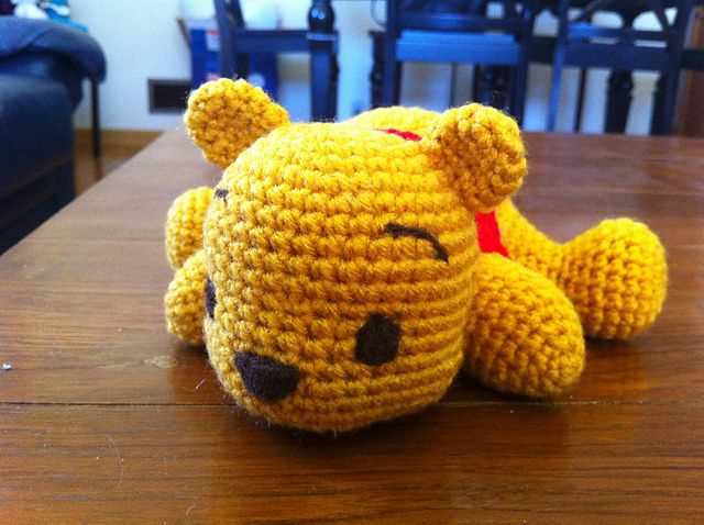 Pooh bear knitting pattern
