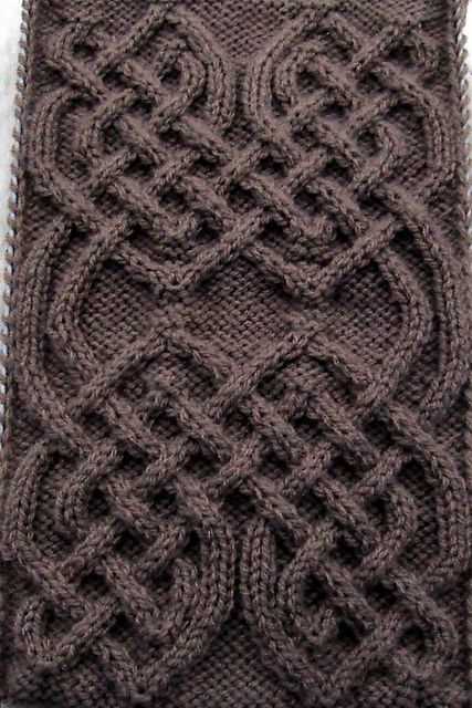 Celtic knot knitting pattern free
