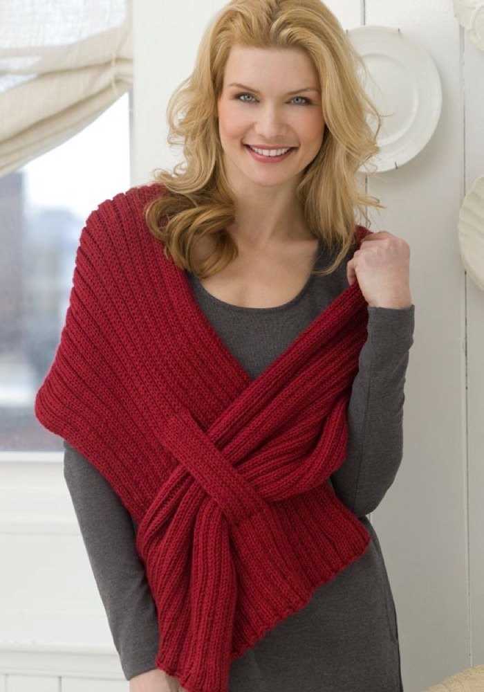 Free easy shawl knitting patterns