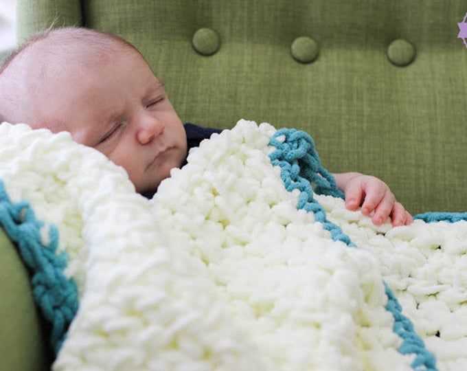 Easy baby blanket knitting patterns for beginners