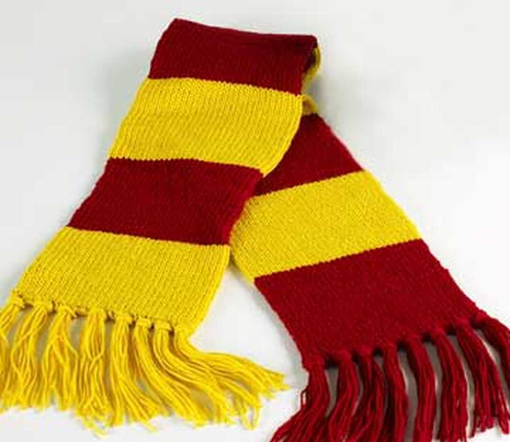 Harry potter hufflepuff scarf knitting pattern