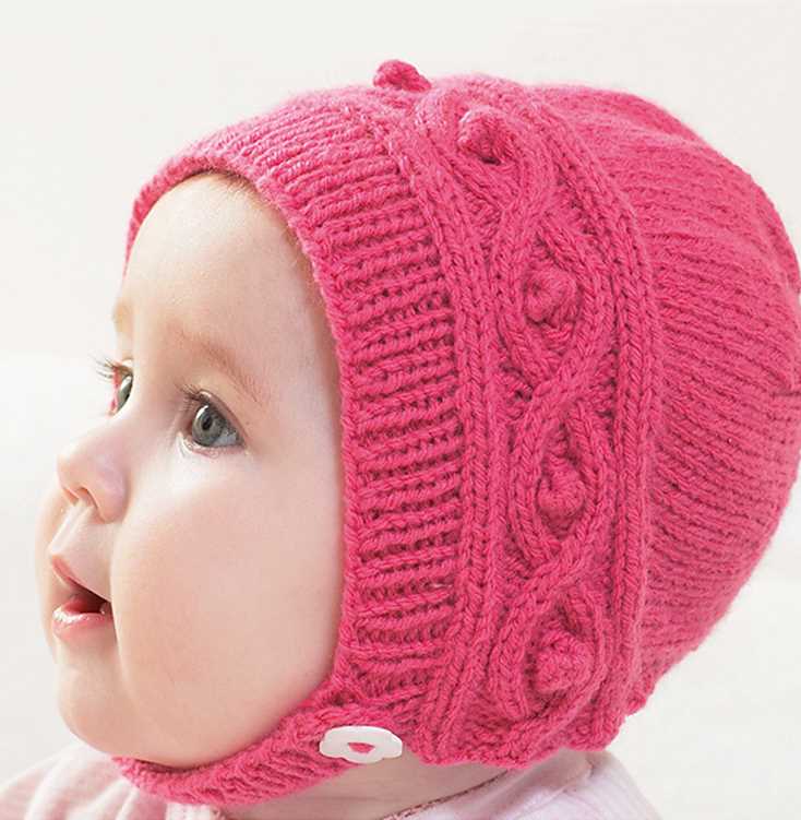 Infant cap knitting pattern