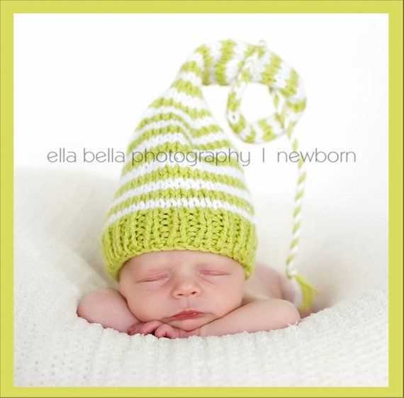 Infant cap knitting pattern