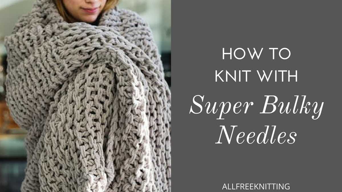 Infinity scarf knitting pattern super bulky