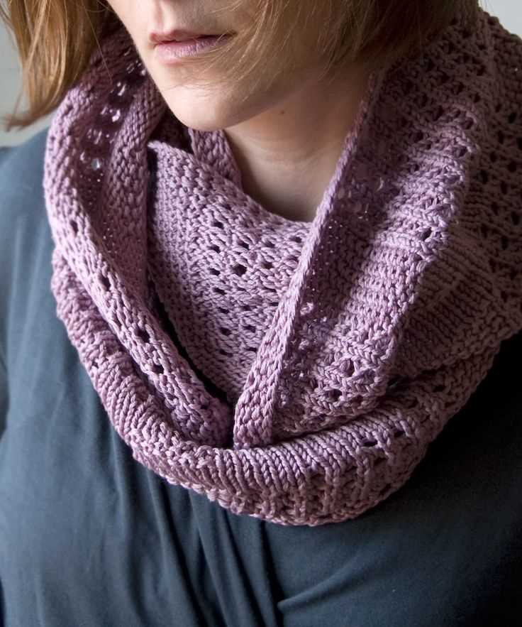 Worsted weight cowl knitting pattern